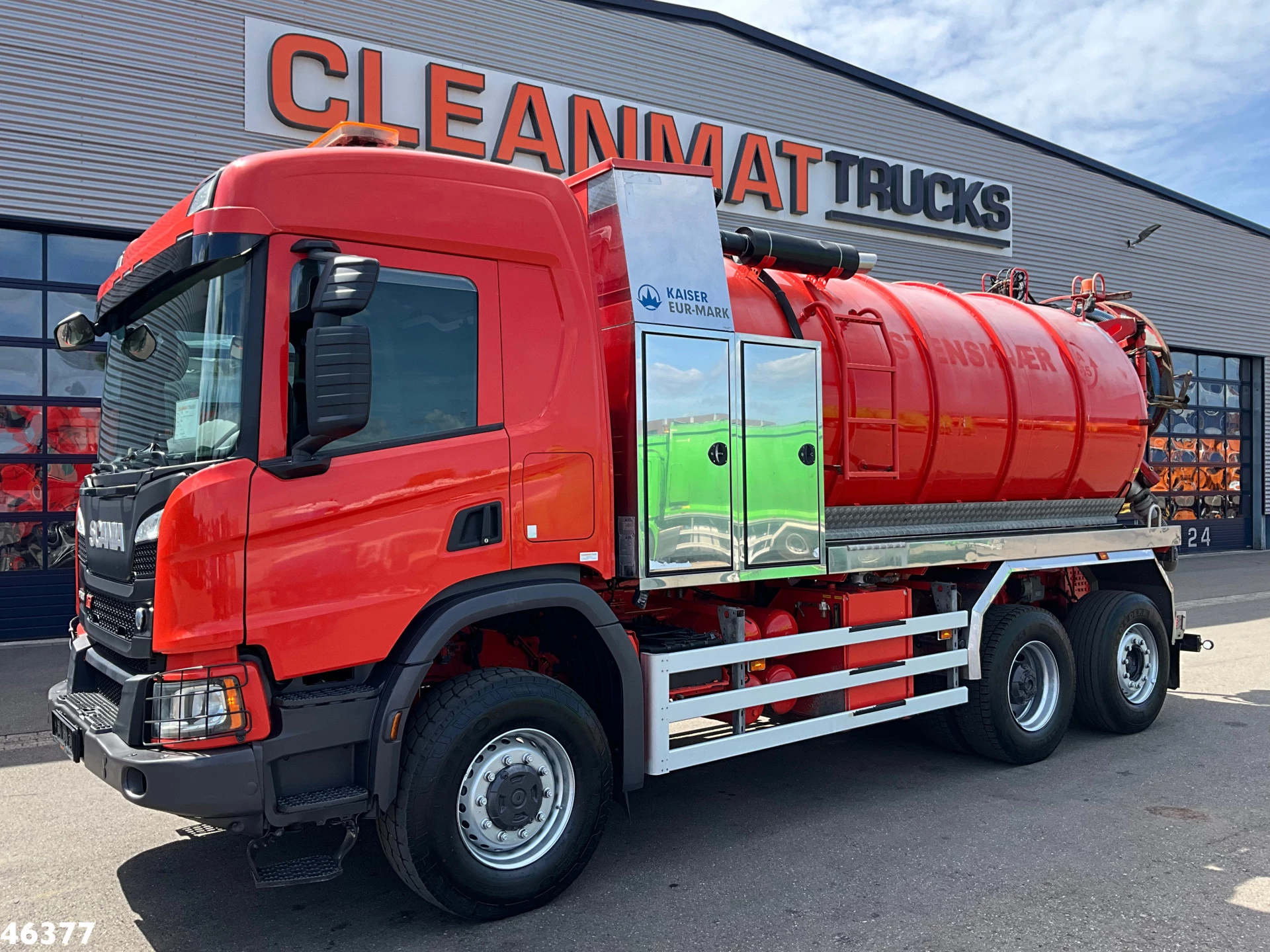 Scania P 2019 - 450 XT 6x4 Euro 6 Kaiser 15m³ Vacuum/Saug Bild 8