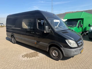 Mercedes-Benz Sprinter 2011 - 316CDI L3H2 Dubbelcabine 6+1 Pers Trekhaak MOTOR SCHADE afbeelding 3 miniatuur