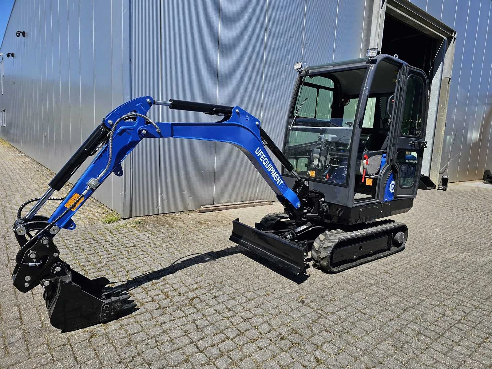 Ultra Force Equipment 2026 - NM25 - Minigraafmachine snelwisselsysteem incl. 3 bakken afbeelding 2