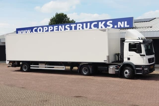 MAN TGM 2020 - 15.290 Trekker + Heiwo city trailer geisoleerd + klep Dhollandia 2500 KG obrazek 16