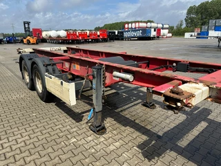 Krone N/A 2009 - 2-axle 20FT chassis / BPW + drumbrakes, / airsuspension / empty weight: 3.180kg / 2x available image 13