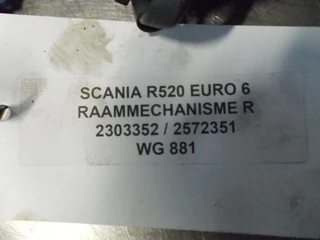 Scania - R520 2303352/2572351 RAAMMECHANISME R EURO 6 afbeelding 3 miniatuur