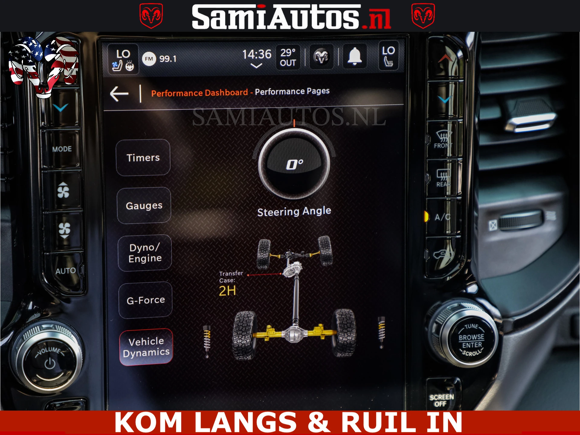 Dodge Ram Pick-Up 2024 - GT TRX PACK | 5.7 V8 HEMI | FLAME RED | HULK PACK | LUCHTVERING | MEGA DIK | DC | afbeelding 45