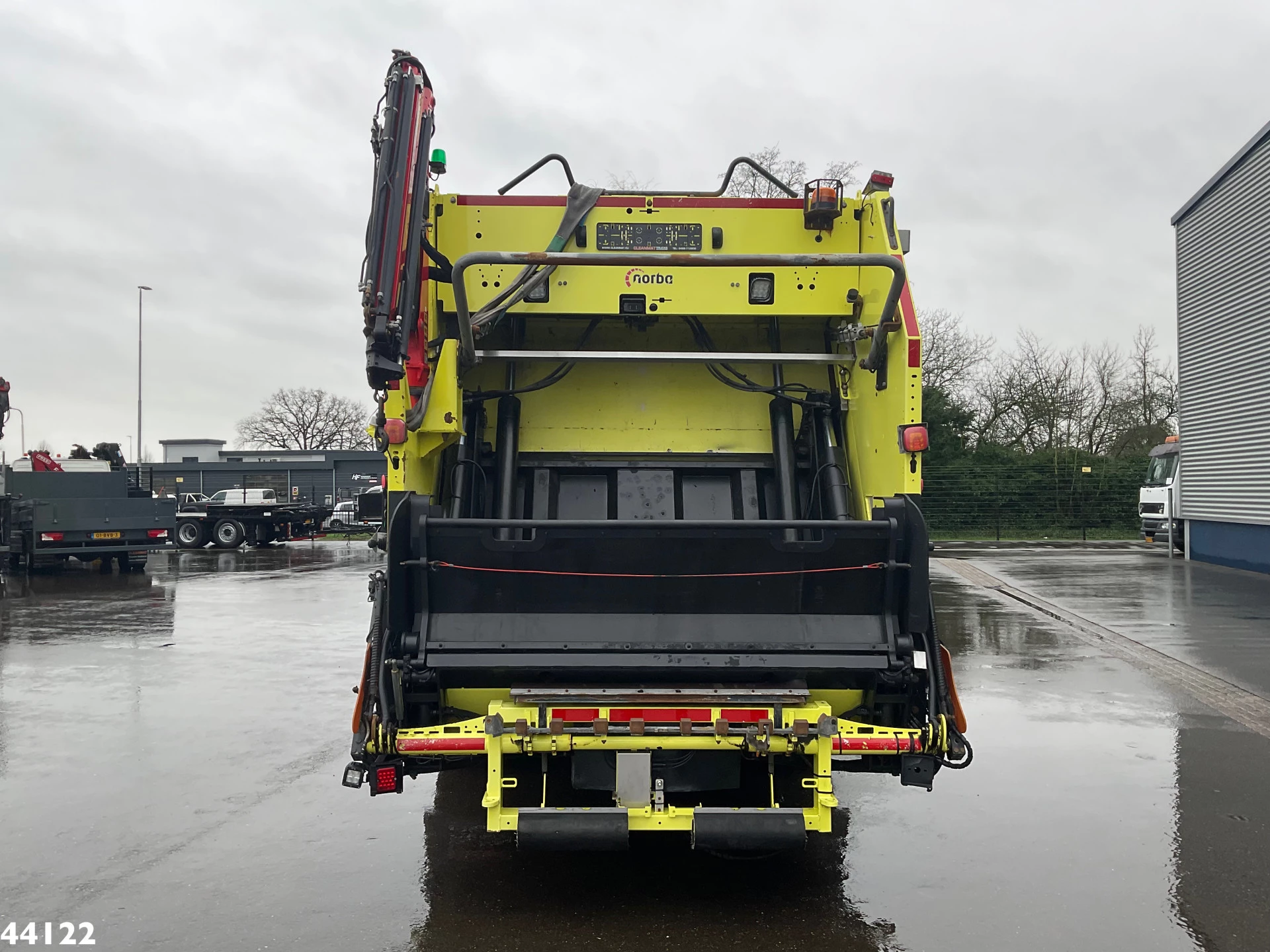 DAF FA CF 340 Euro 6 Norba 17 m³ + Palfinger 3.8 Tonmeter laadkraan + Winch 2020 afbeelding 9