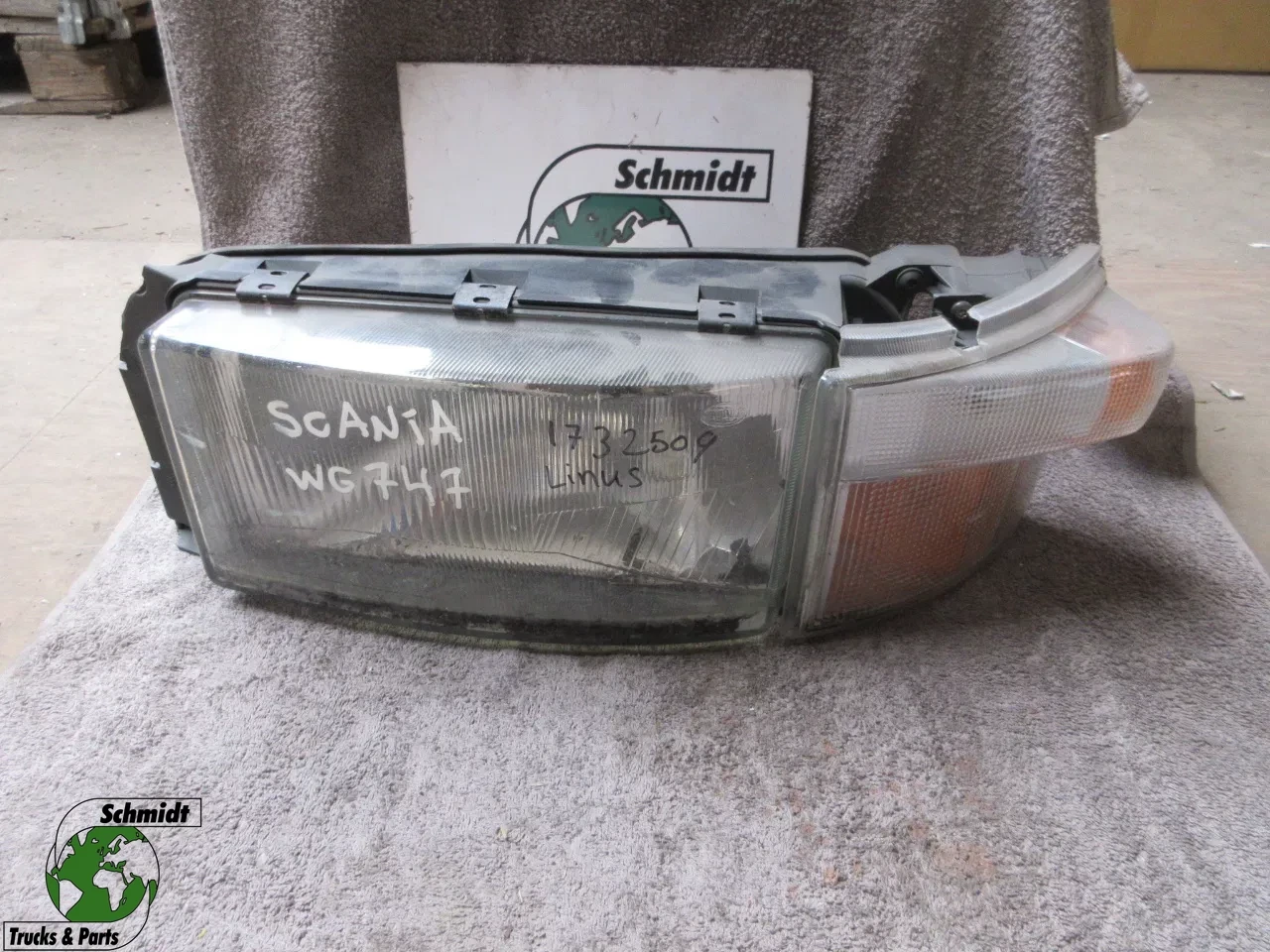 Scania - 1732509 KOPLAMP SCANIA R420 EURO 5 LINKS afbeelding 1
