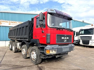 MAN 35 1997 - .403DF 8x4 MEILLER KIPPER (EURO2 / ZF16 MANUAL GEARBOX / FULL STEEL SUSPENSION / 13.000 KG. REDUCTION AXLES / ETC.) zdjecie 2