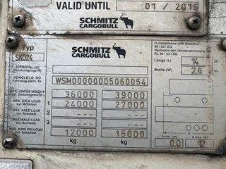 Schmitz Cargobull Fridge 2009 - N/A image 7