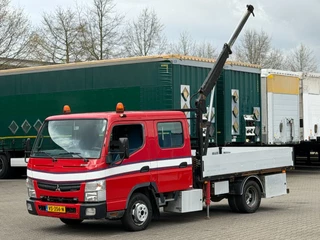 FUSO Canter 2016 - 3C13D 4x2 *3,5T* Open Laadbak met Kraan Crewcab imagen 2