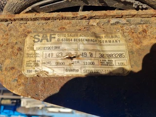 SAF SKRB9019W| TRAILER AXLE 9 TON | DISC. 2005 - N/A obrazek 5