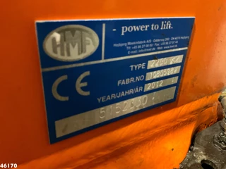 Volvo FH 2012 - 420 8x4 HMF 22 Tonmeter laadkraan bild 26