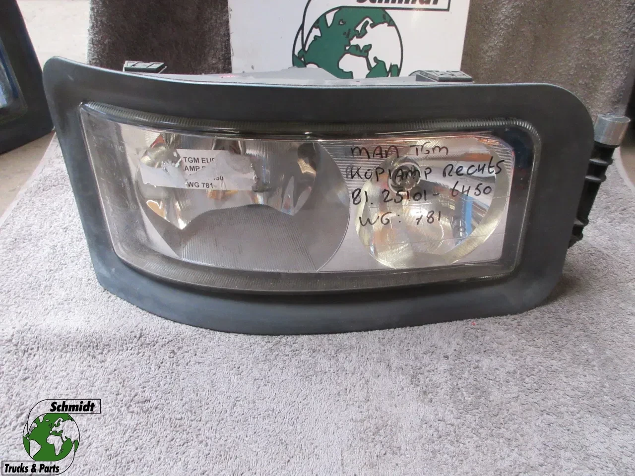 MAN TGA - 81.25101-6550 KOPLAMP RECHTS TGL TGM EURO 3 obrázek 1