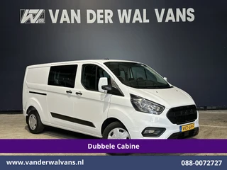Ford Transit Custom 2021 - 2.0 TDCI 130pk Automaat L2H1 Dubbele Cabine Euro6 Airco | 5-Zits | Camera | Navigatie | LED | Apple Carplay | Cruisecontrol afbeelding 1 miniatuur