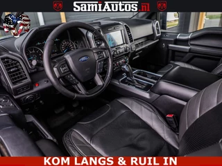 Dodge Ram Pick-Up 2018 - FORD F150 5.0 V8 4X4 | MAT OLIVE GREEN | BIJTELLING VRIJ | ZEER DIK | CAMERA | 3500KG | PANORAMA | LEDER | GO RHINO ROLLBAR | immagine 40