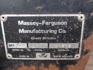 Massey Ferguson 675 1984 - N/A obrazek 9