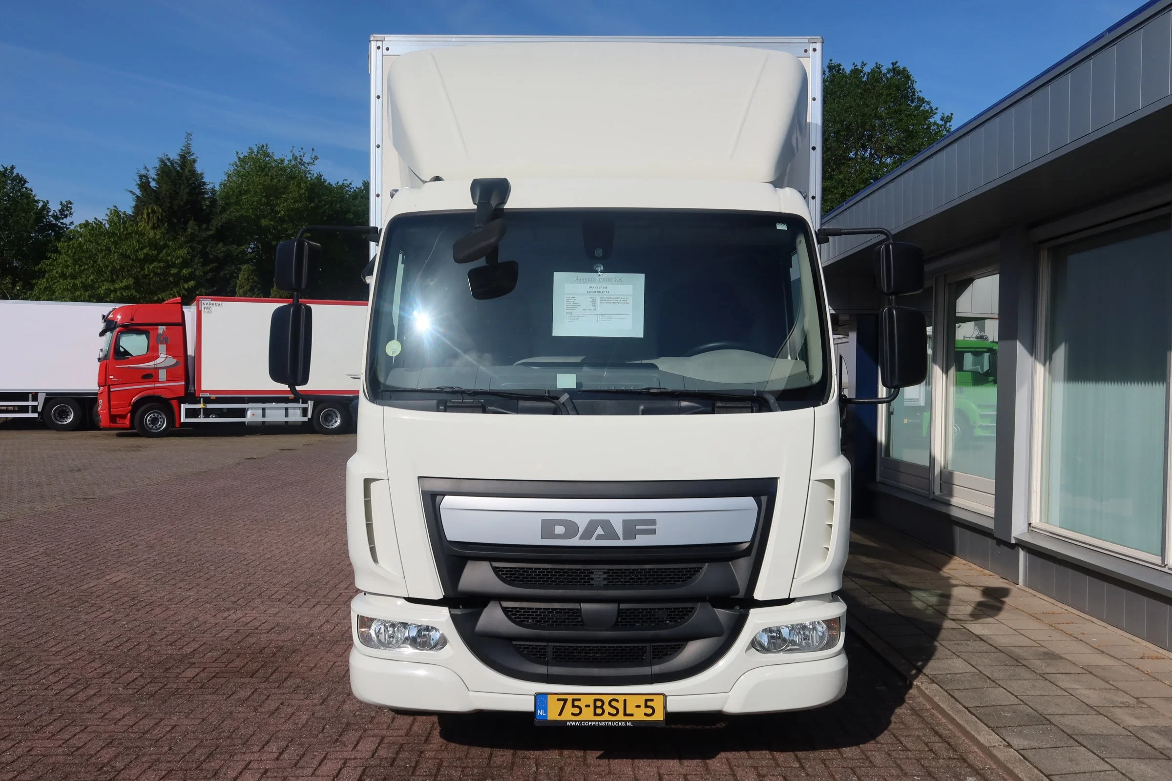 DAF LF 250 2016 - LF250 FA Schuifzeil +Dhollandia 1500 kg afbeelding 11