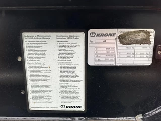 Krone N/A 2015 - 2 As Krone Vrachtwagen Aanhangwagen T.b.v. Laadbakken, 27-WN-PF obrazek 15