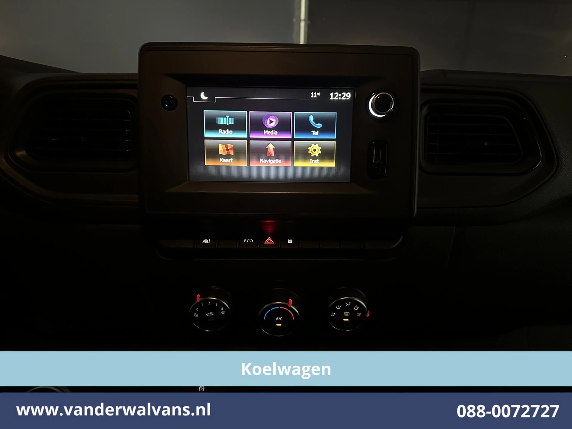 Renault Master 2022 - 2.3 dCi 136pk L2H2 Koelwagen Thermoking V-300 MAX Vriezen -20°C tot verwarmen + 20°C Dag + Nacht Euro6 Airco | Navigatie image 19