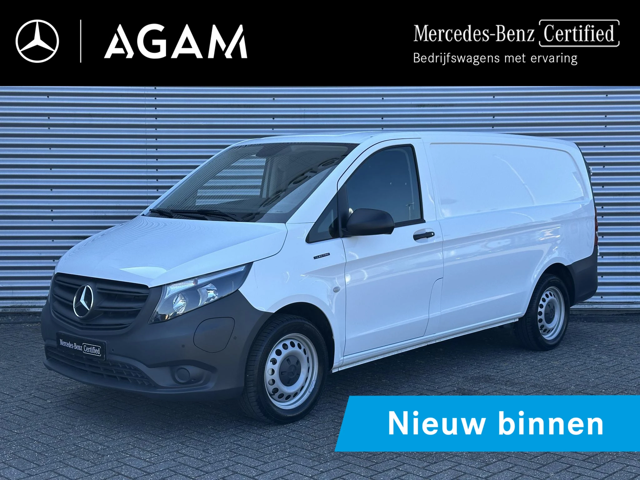 Mercedes-Benz eVito 2025 - L2 Extra Lang 261km Wltp Snelladen 66kwh image 1