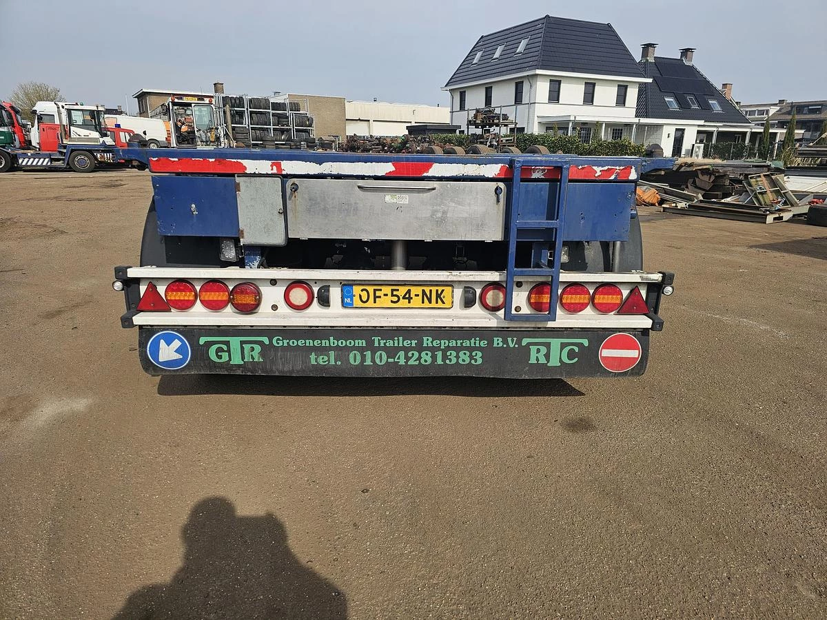 Van Hool 30 foot container chassis | tank container transport | saf Drum. 1998 immagine 3