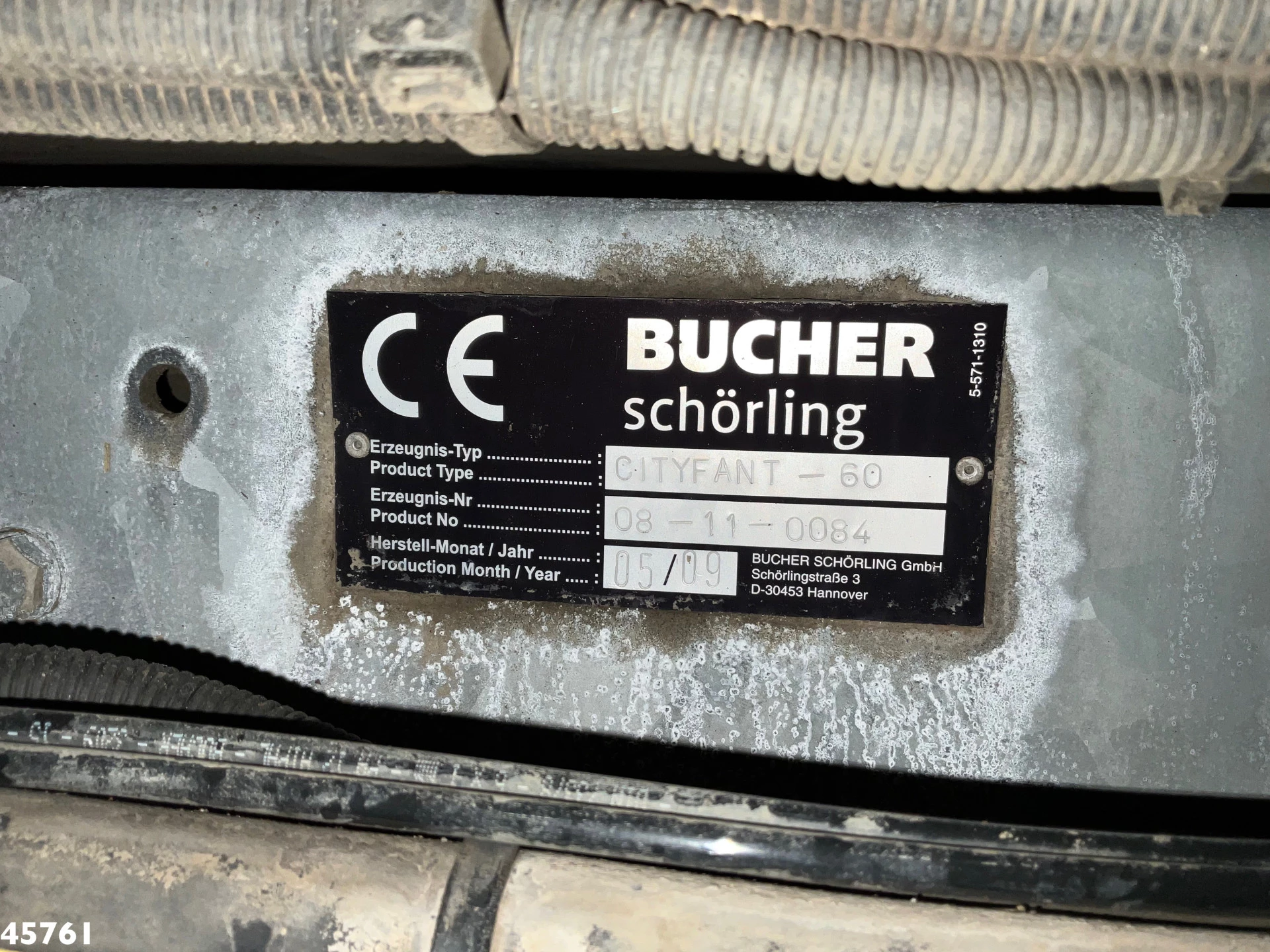 Mercedes-Benz Actros 2009 - 1829 4x4 Bucher Cityfant 60 Links en rechts vegend imagem 21