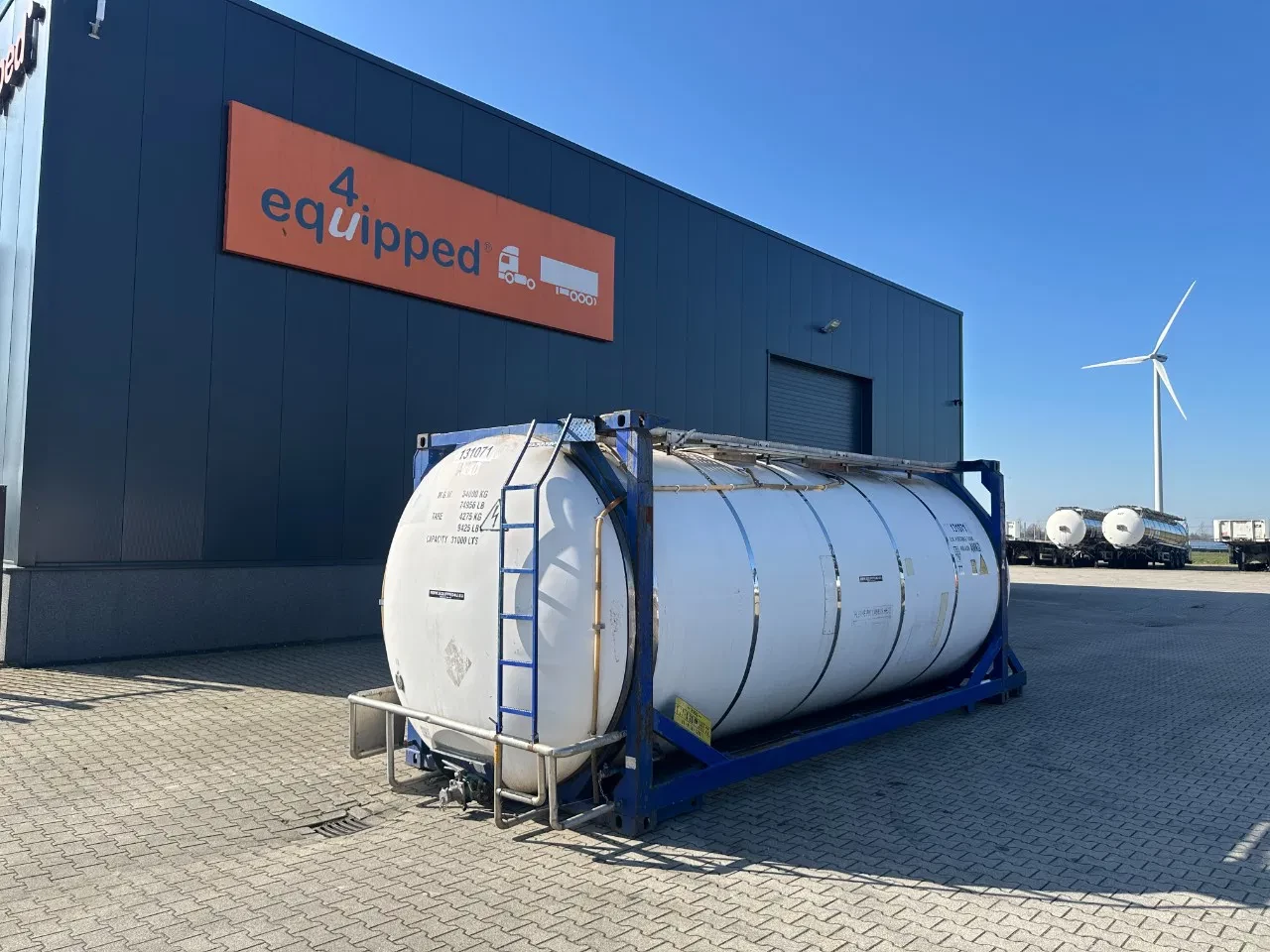 MTK Containers 1998 - 20FT SWAP BODY / 31.000L / T7 / AMKD / 5Y+ CSC test: 07/2027 imagem 1