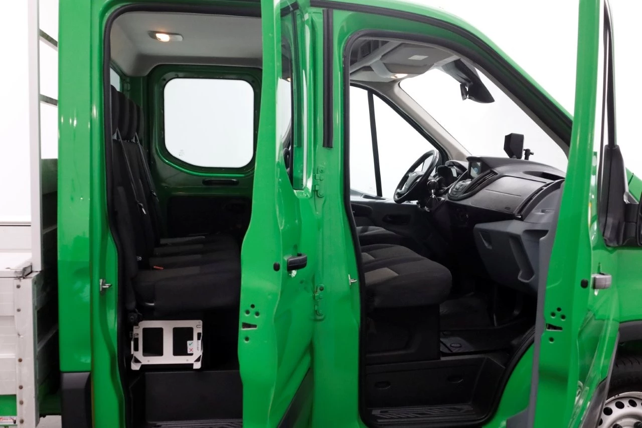 Ford Transit 2018 - 350 2.0 TDCI 130pk E6 RWD D.C. Open Laadbak Trekhaak 2800kg 02-2018 imagem 3