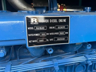 Ricardo N/A 2023 - 400KVA 320KW SILENT 3 PHASE GENERATOR 50HZ 400V NE imagen 10