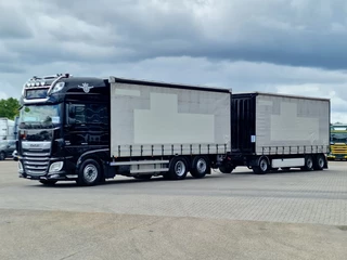 DAF XF480 2019 - SSC 6x2*4 - Tautliner - Full air - Night clima + Krone 3 axle trailer 2015 zdjecie 3