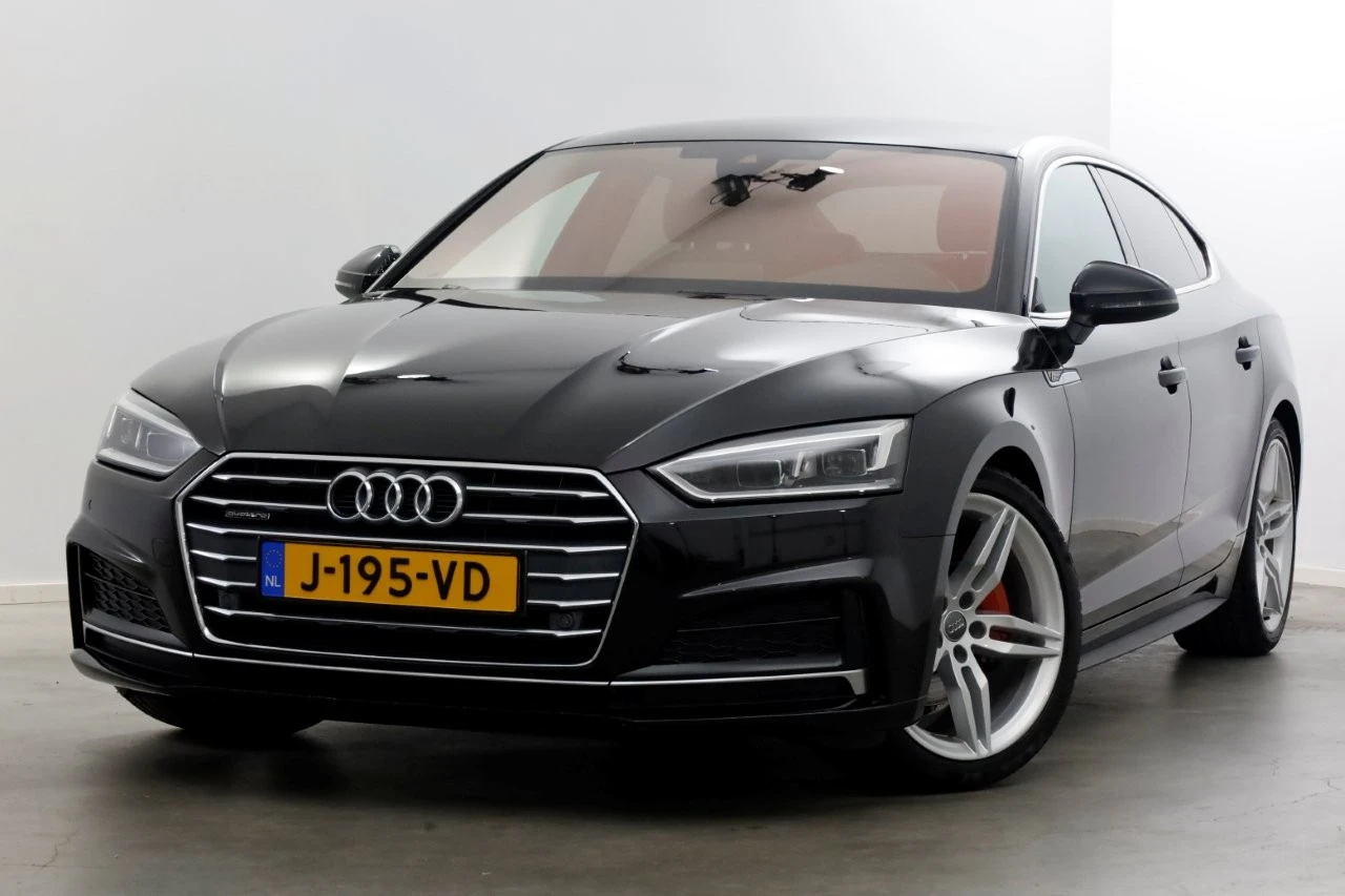 Audi A5 2017 - Sportback 2.0 TDI 190pk Automaat quattro S-Line LED/ECC/19" 03-2017 afbeelding 1
