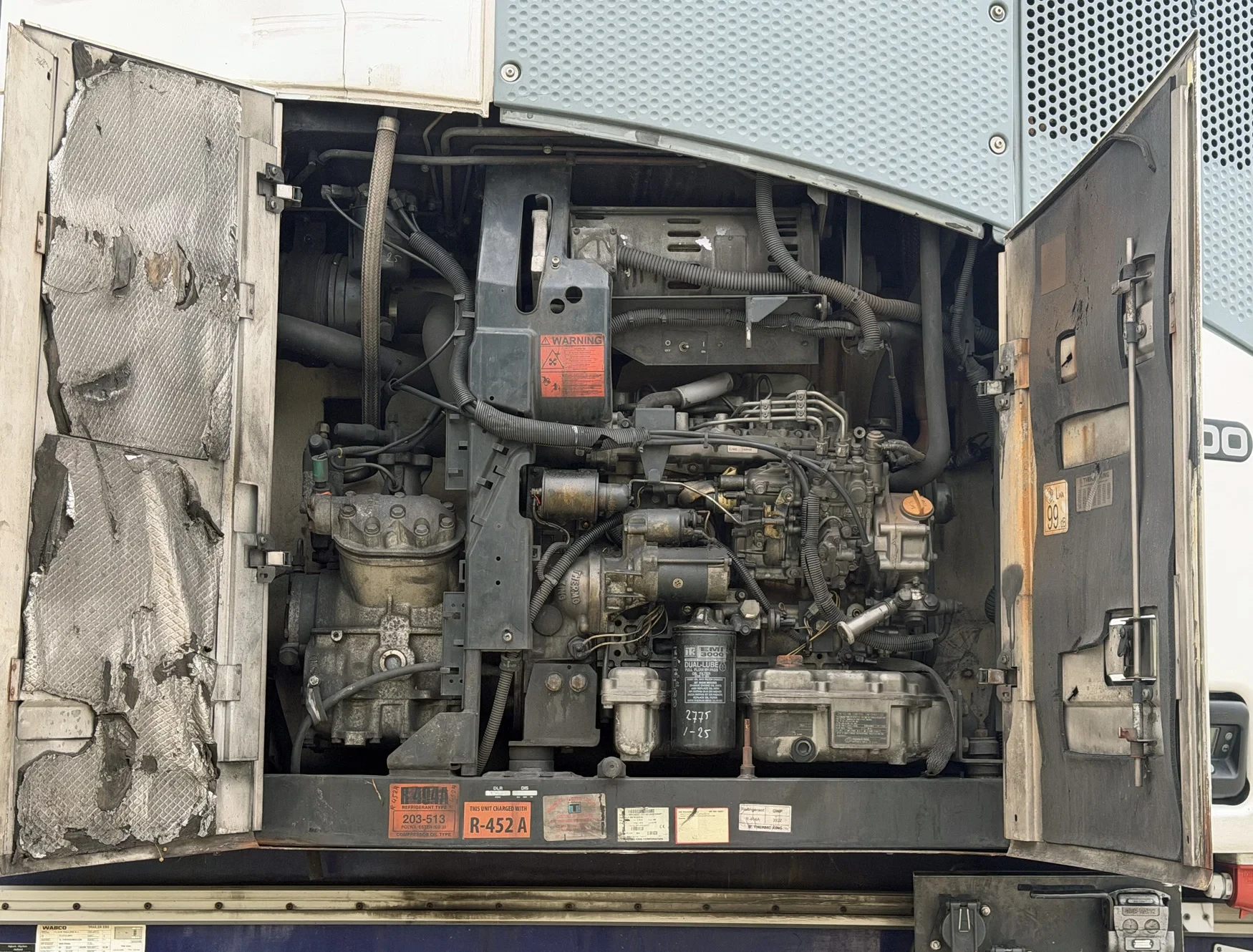 Floor FLSD0-12-20K1 2006 - THEO MULDER THERMO KING SLX400 STEERING AXLE SIDE DOOR HOLLAND-TRAILER afbeelding 9