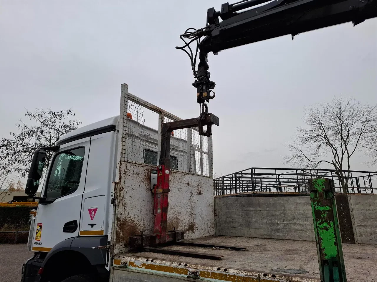 Mercedes-Benz Arocs 2640 2017 - / 6X4 / BOG AXLE / FULL-STEEL / HIAB X-HIDUO 188 B-3 / ROTATOR / REMOTE / PALLETHOOK / EURO-6 / 2017 afbeelding 3