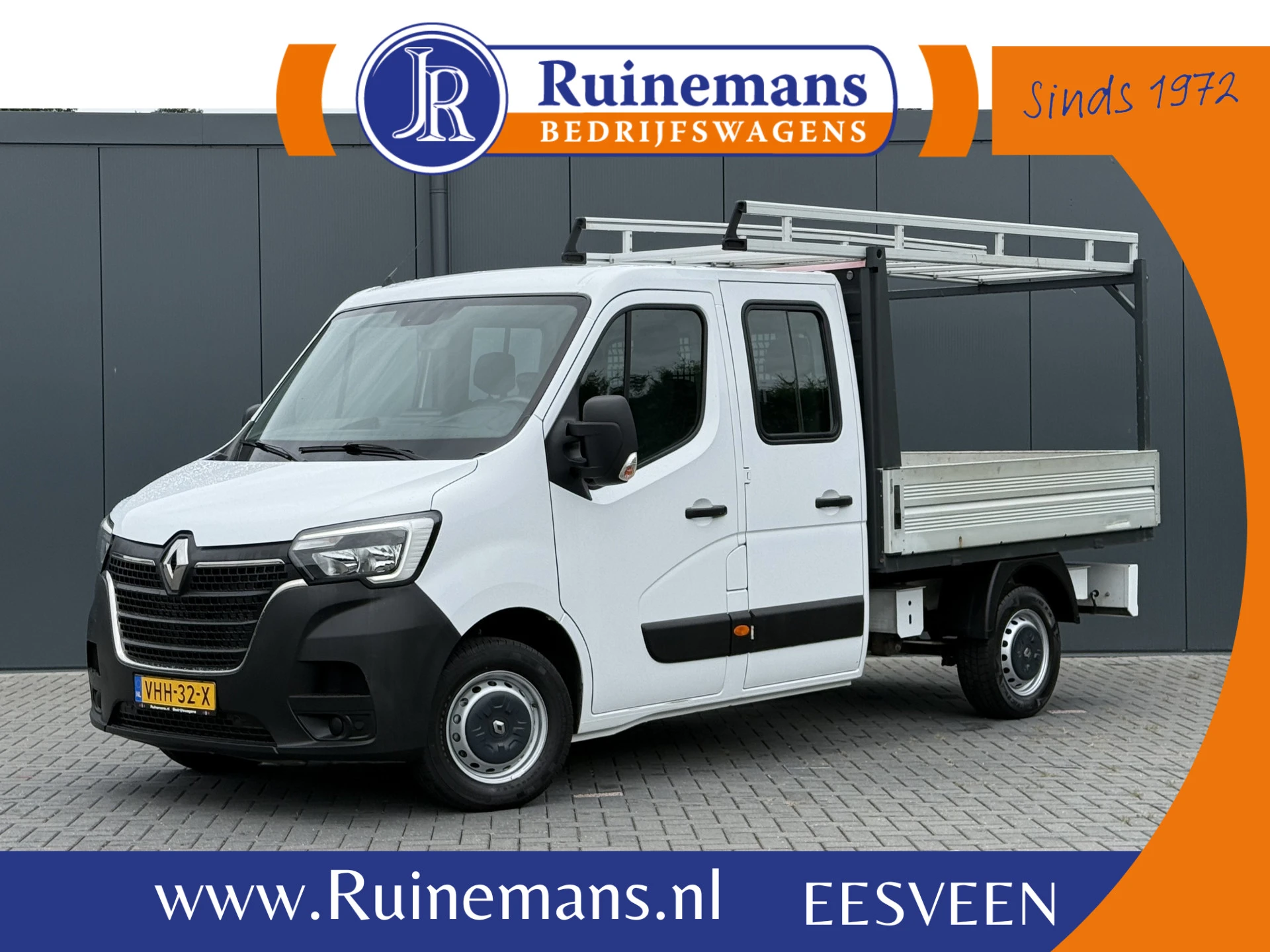 Renault Master 2020 - 2.3 dCi 135 PK / PICK UP / 27.239 KM! / 7-PERS DUBBELE CABINE / IMPERIAAL / 2.5 TONS TREKHAAK / AIRCO / CRUISE afbeelding 1