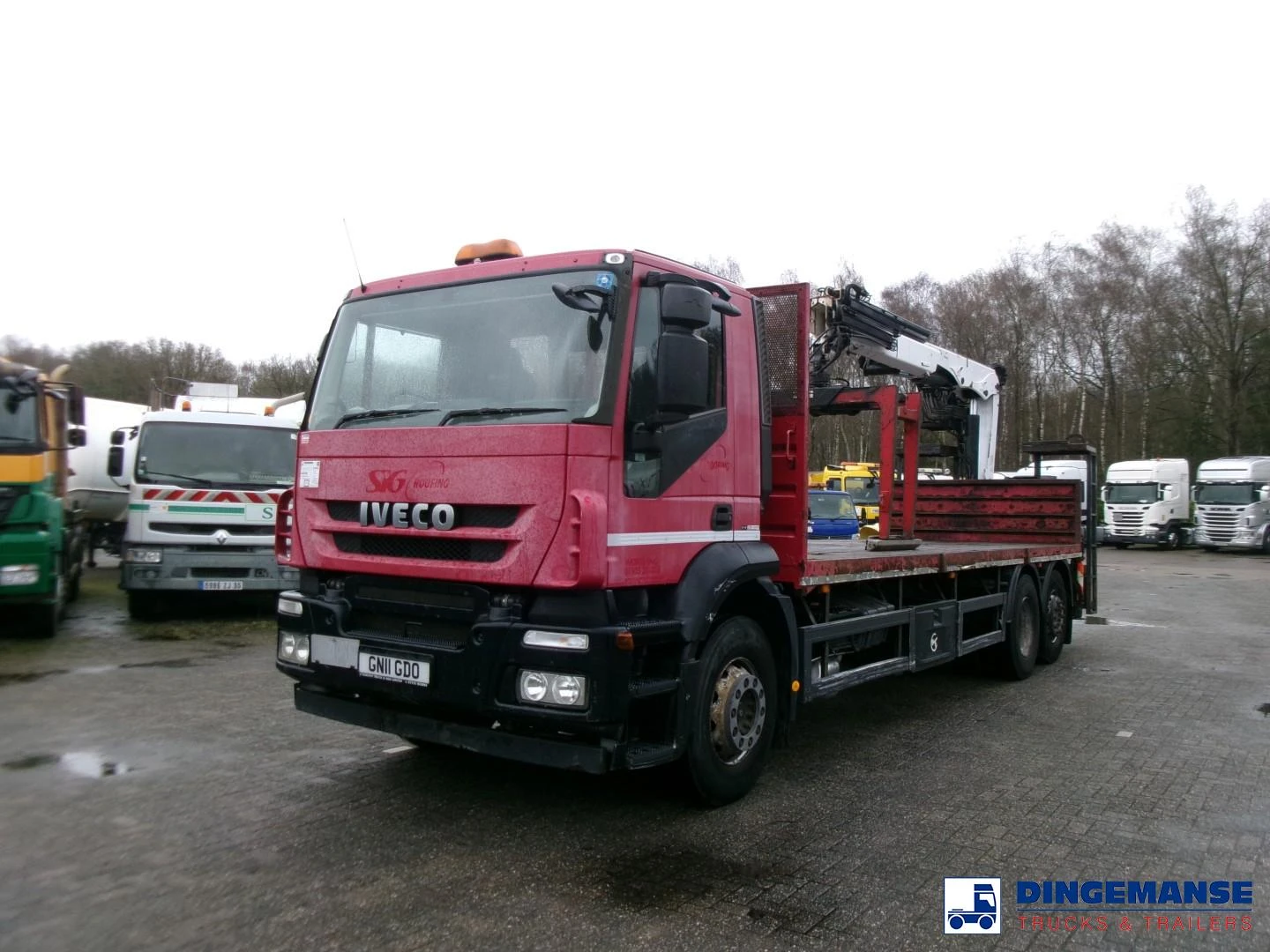 Iveco AD260S31Y 6x2 RHD + Hiab 144 DLS-2 Pro 2011 изображение 1