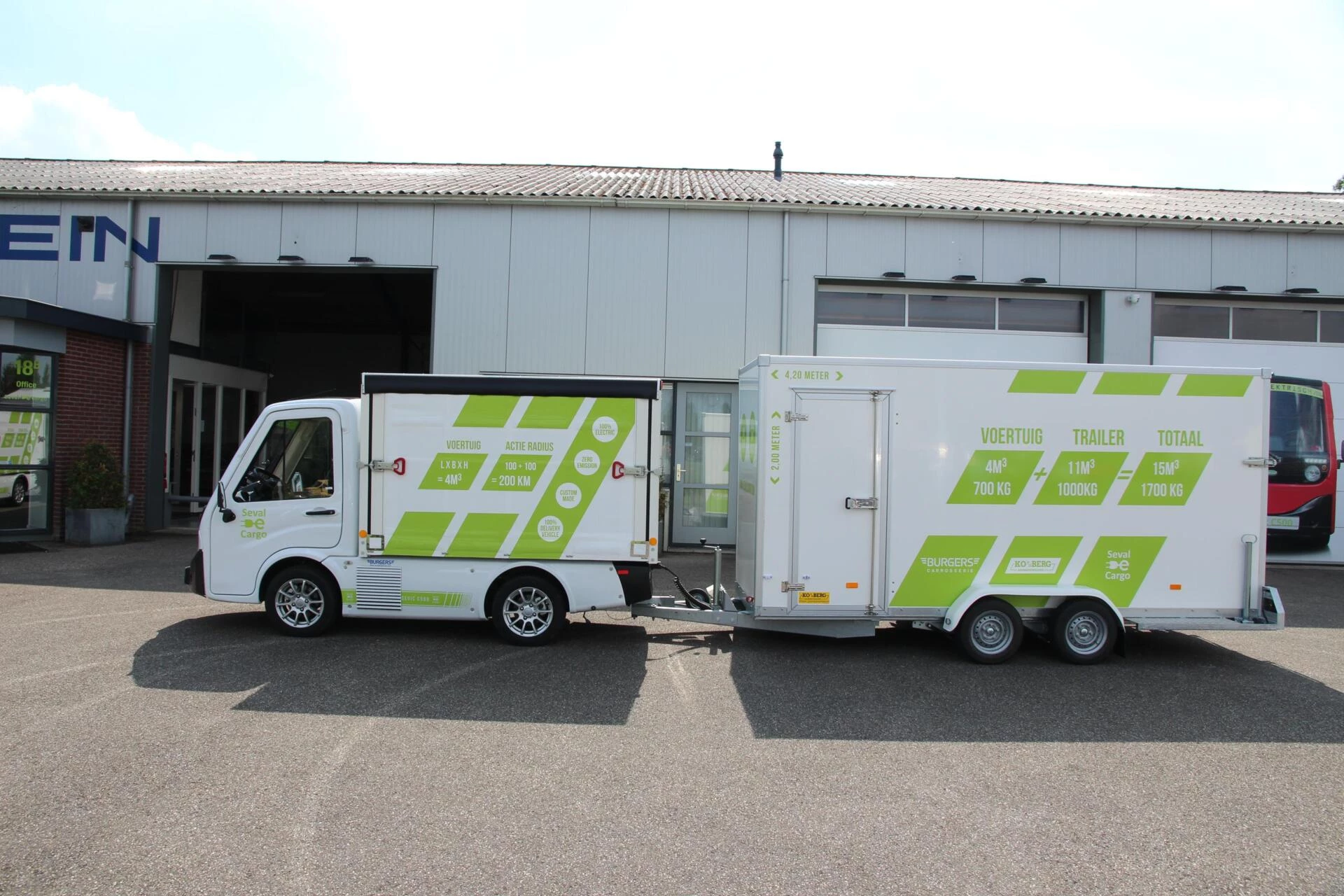 Cenntro C500 2021 - C500 Wiptrailer combi 15m3 1500 kg imagen 23