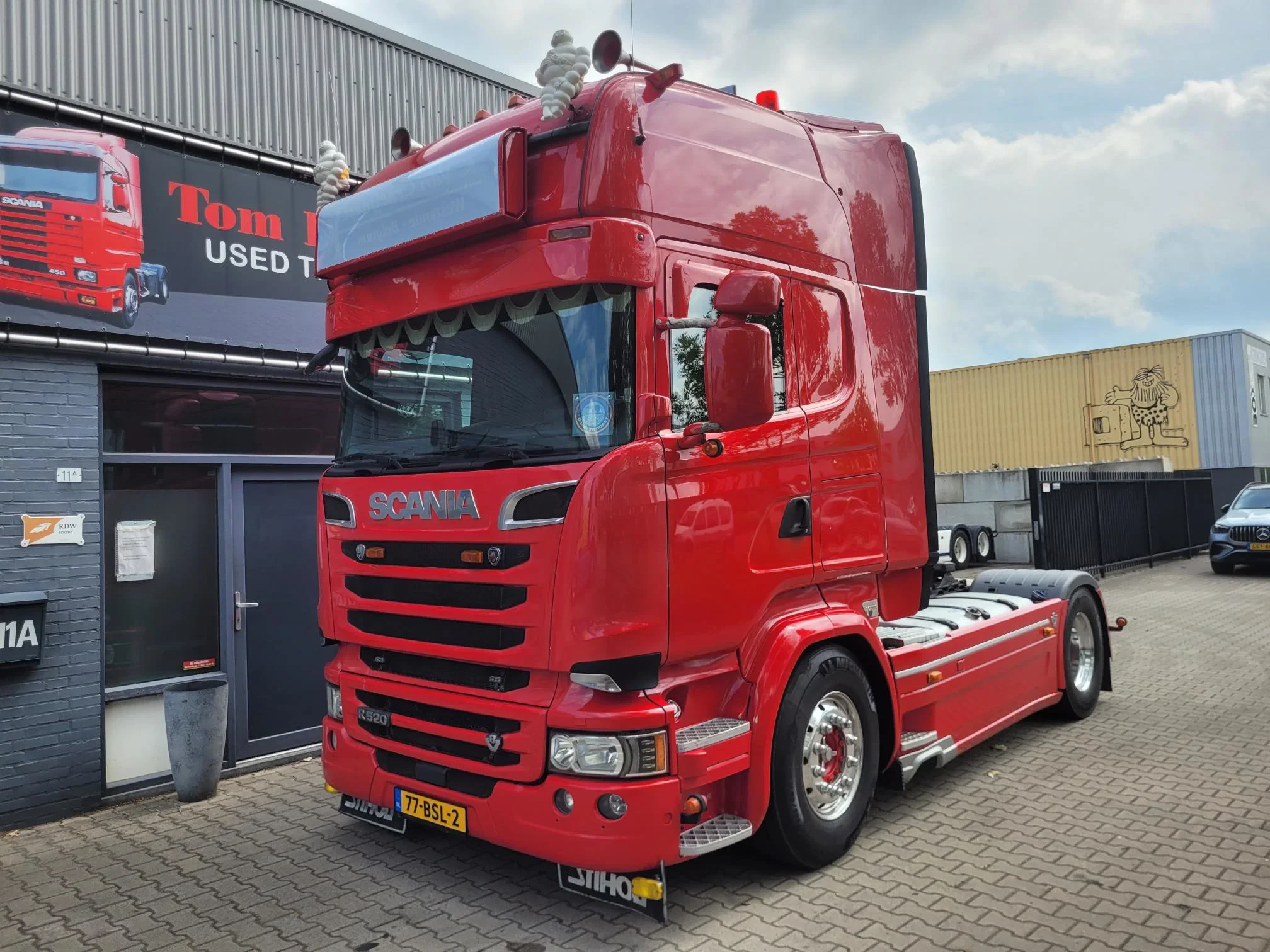 Scania R 2016 - R520 LA4X2MEB Full air retarder manual gearbox euro 6 streamline afbeelding 1