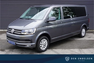 Volkswagen Transporter 2016 - 140pk Automaat Dubbele cabine L2H1 Lederen interieur Navigatie Trekhaak Parkeersensoren Cruise control Airco te koop