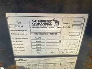 Schmitz Cargobull N/A 2012 - SCF 24 / 2x Extendable / 1x Lift Axle image 9