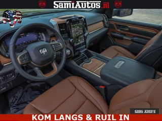 Dodge Ram Pick-Up 2024 - LONGHORN ® EDITION | NEW SADDLE LEATHER | VIRTUAL | HEAD | PANODAK | LUCHTVERING | BOM VOL | DC | 5,7L V8 HEMI 402 PK | image 33