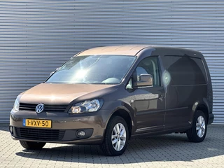 Volkswagen Caddy 2012 - 1.6 TDI Maxi Bruin metalic DSG automaat MARGE bild 1