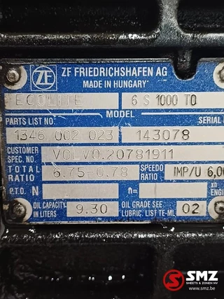 Volvo N/A 2012 - Occ versnellingsbak 6S1000TO Volvo obrazek 5