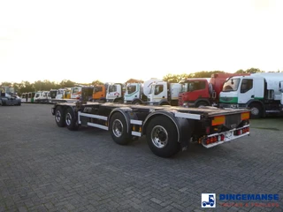 D-TEC 4-axle container combi trailer (2 + 2 axles) 2005 imagen 3 miniatura