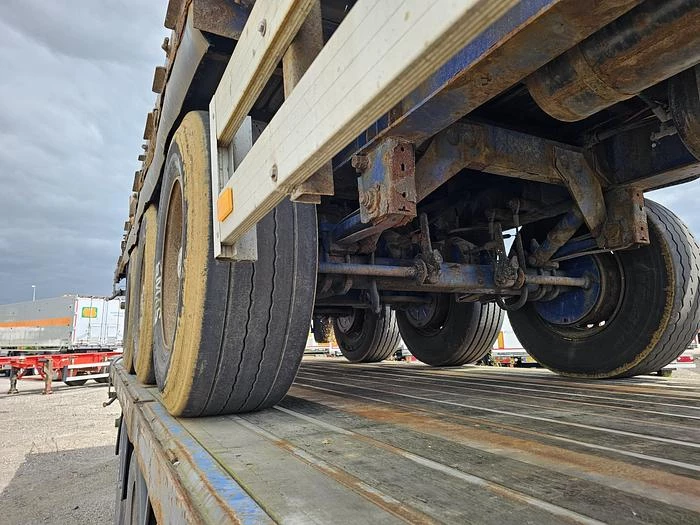 Pacton 3 AXLE FLATBED TRAILER BPW DRUM 2004 zdjęcie 45