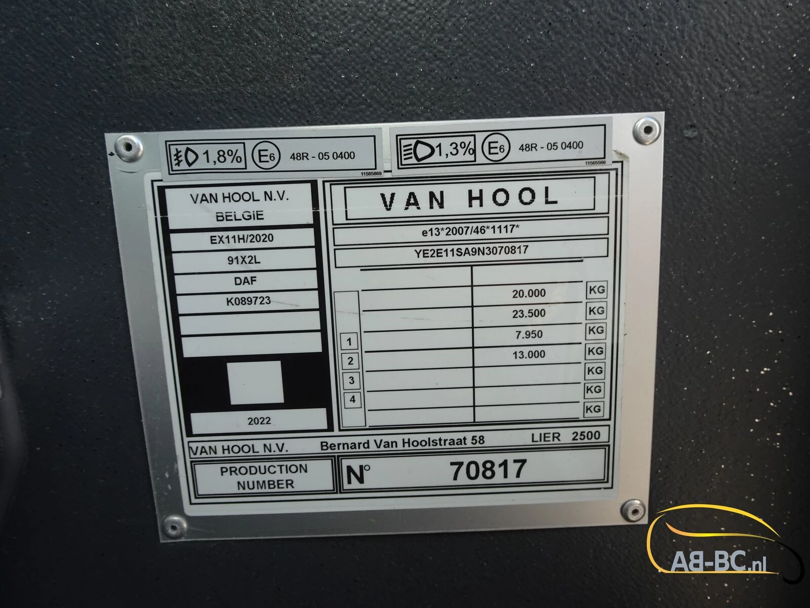 Van Hool EX11 High 45 Seats EURO 6 - 10 mtr 2022 изображение 33