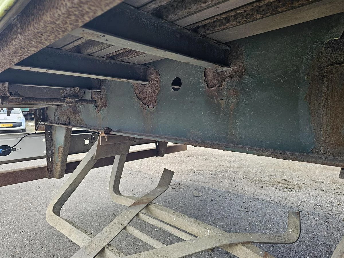 Fruehauf 3 AXLE CURTAINSIDER - BPW AXLES 2002 afbeelding 17