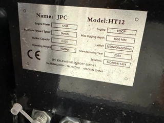 JPC N/A 2024 - HT12 - NEW AND UNUSED! imagen 17