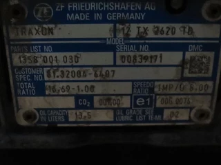 ZF N/A - 81320046407 Versnellingsbak 12TX2620TD MAN image 3