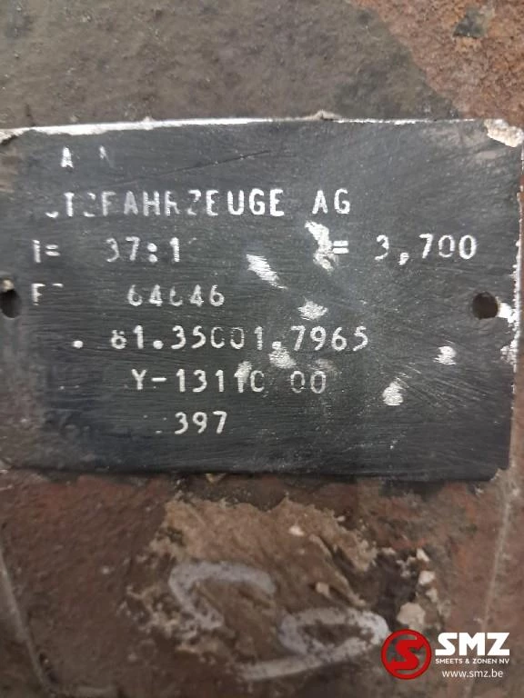 MAN - Occ differentiëel HY 13110 i = 3,7 MAN obrázek 9