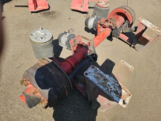 SMB TRAILER AXLE SINGLE TIRE DRUM 2005 afbeelding 2 miniatuur
