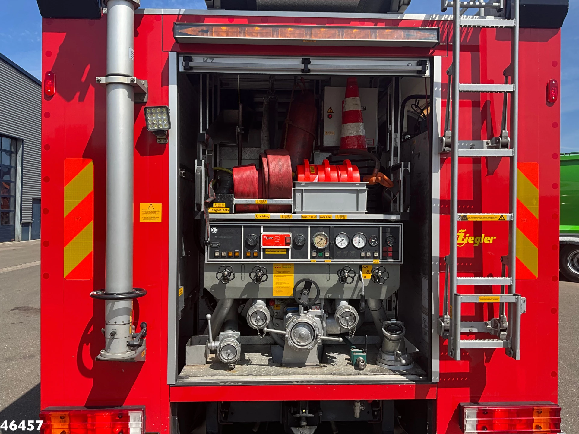 Mercedes-Benz Atego 2007 - 1425 ZIEGLER Brandweer / materiaalwagen Just 41.694 km! afbeelding 9