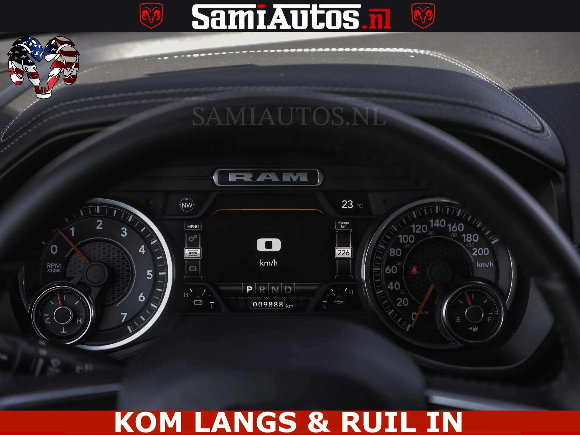 Dodge Ram Pick-Up 2024 - SPORT V8 5.7 402PK | Krachtige Hemi | Panorama Dak | 12' Scherm image 59